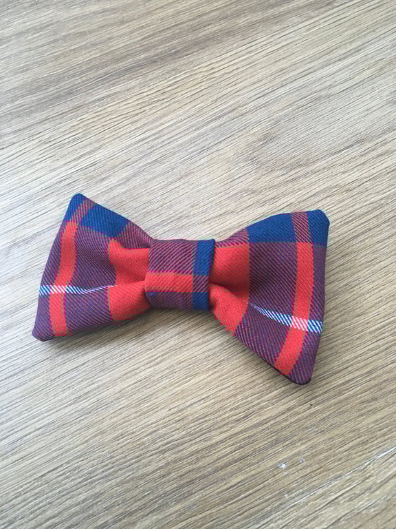 Hamilton Tartan hair bow, babies, children