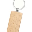 Wooden Keyring, Engraved & Personalised