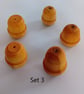 Wood Turned Light Pulls - Set of 5 Hand Made - Image 6