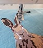 Hare card, blank card, printed card for hare and animal lovers - Image 4