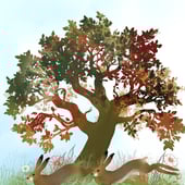 The Hare & The Fox Art