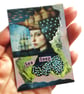 Sea Maiden Original ACEO Miniature Artwork Portrait Art Ocean Coastal Aesthetic 