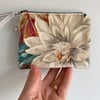 Sanderson Dahlia and Rosehip coin purse