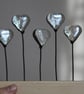5 hearts stained glass suncatcher ornament - Image 5