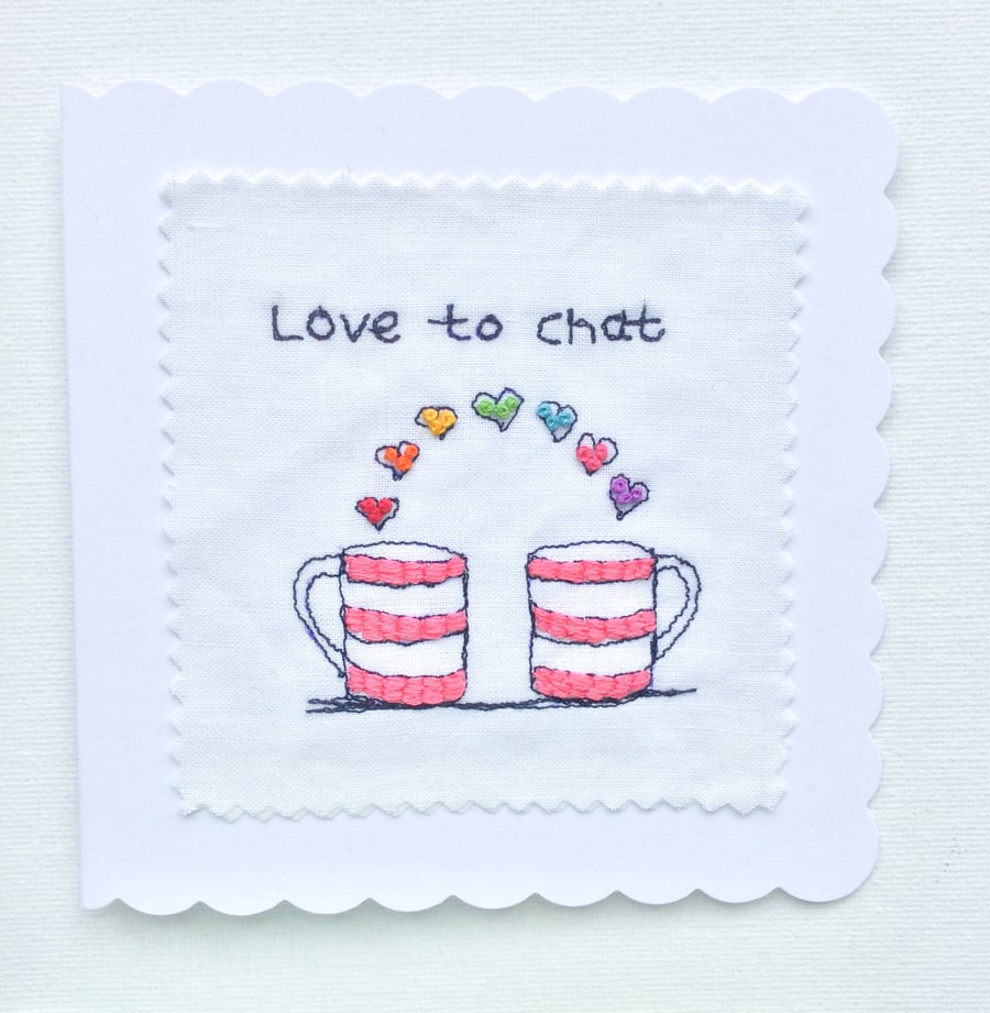 Card Love to chat.
