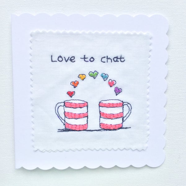 Card Love to chat.