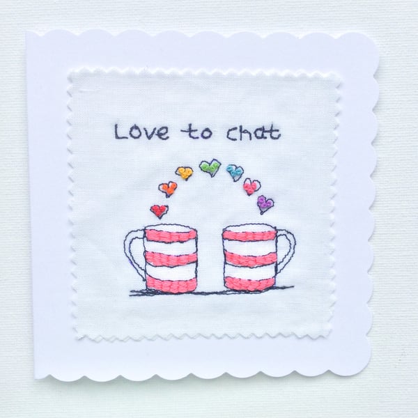 Card Love to chat.
