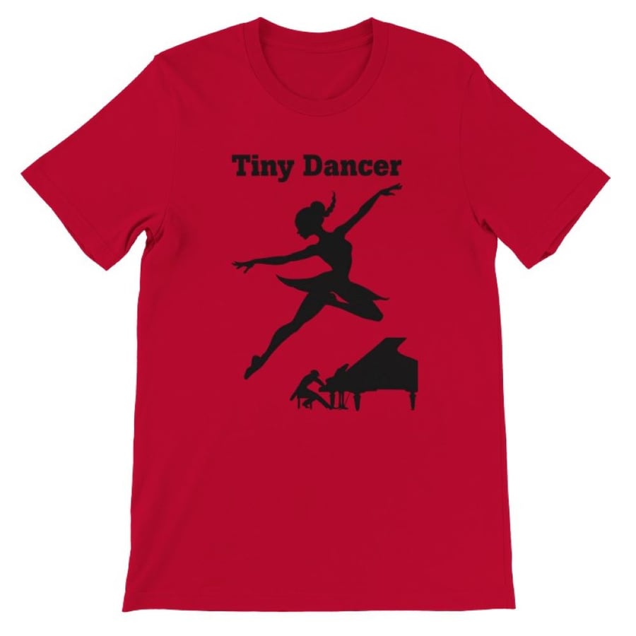 Unisex Tiny Dancer Silhouette Double-sided Print T-Shirt