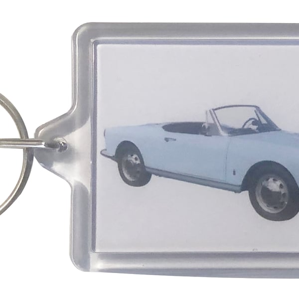 Alfa Romeo Giulietta Spider 1960 - Keyring with 50x35mm Insert