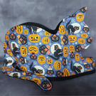 Cat Shaped Fabric Basket –Halloween Storage Decor, Gift for Cat Lover