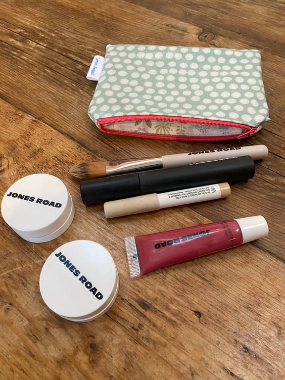 Oil Cloth Make Up Bag (768)