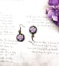 Summer Seconds -Lilac daisy dangle earrings floral jewellery gifts flower lovers - Image 10