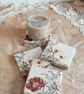 Shabby Chic Floral Wooden Coasters - Image 5