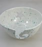 Domspottery White Yarn Bowl Large Knitting Bowl Crochet Bowl Knitter Bowl - Image 3