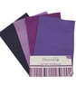 Dovecraft A4 Felt Multiple Pack - Purples 