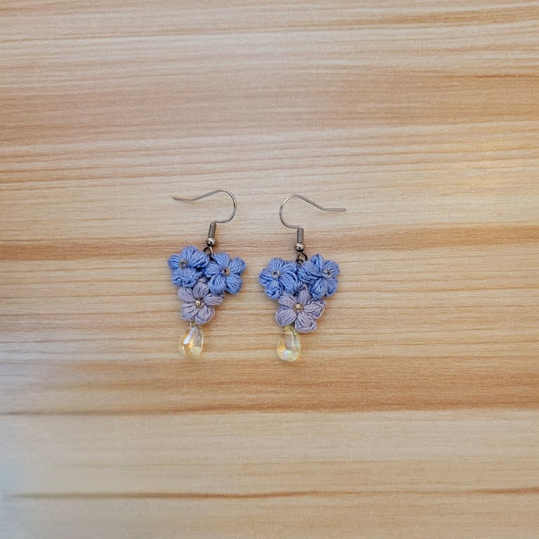 Whispering Bloom Crochet Earrings