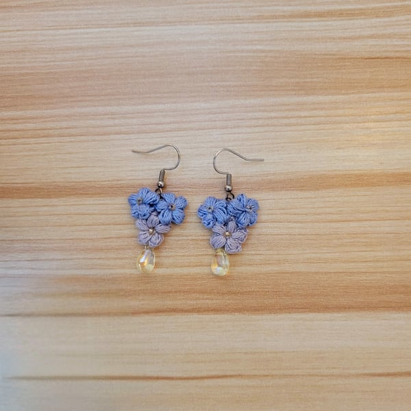Whispering Bloom Crochet Earrings