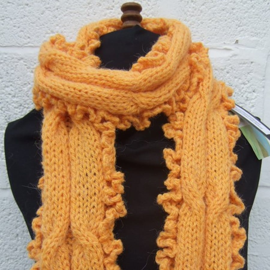 Hand Knit Scarf