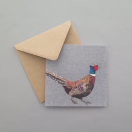 Pheasant card