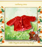 Little Nippers and Bunny Hugs Orange Cardigan 