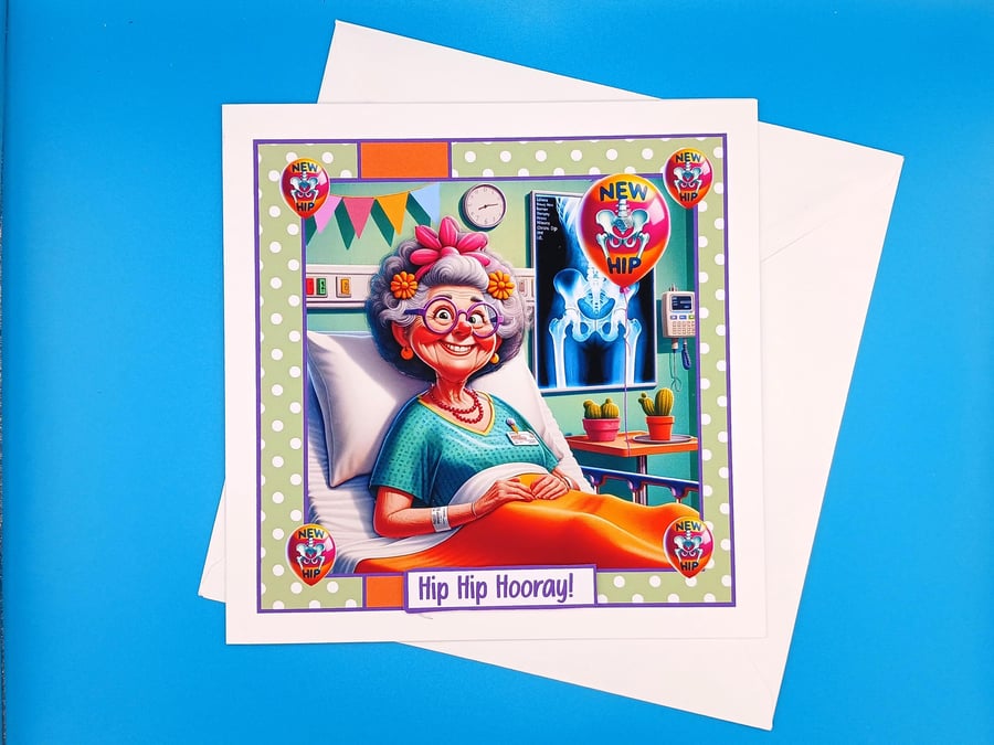 Funny Hip Operation Card, Female