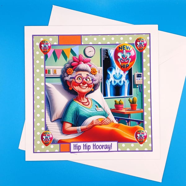 Funny Hip Operation Card, Female