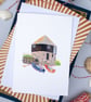The Roundhouse, Sennen Cove, Cornwall, Greeting Card, Note Card, Thank You Card - Image 5