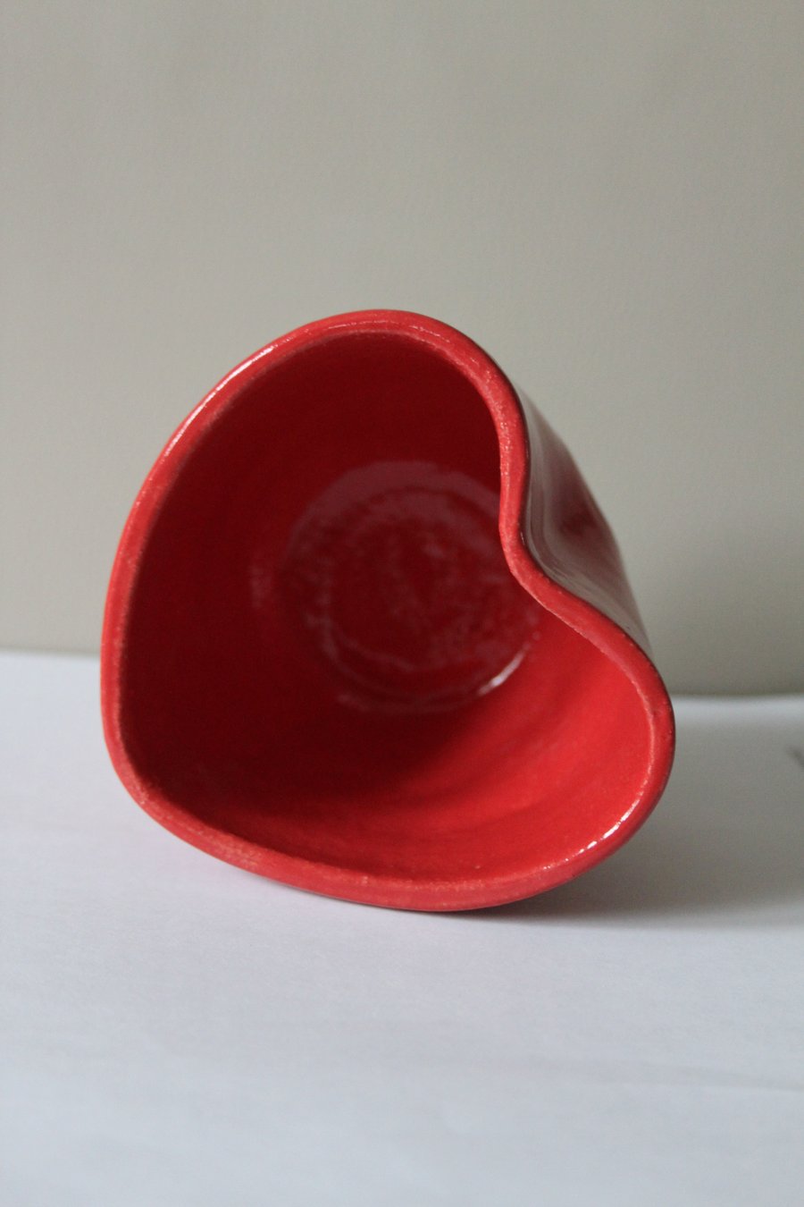 Handleless Heart Mug 