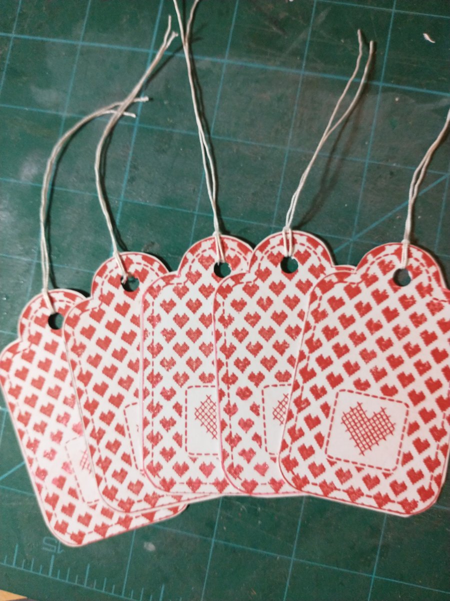 Scandi style gift tags