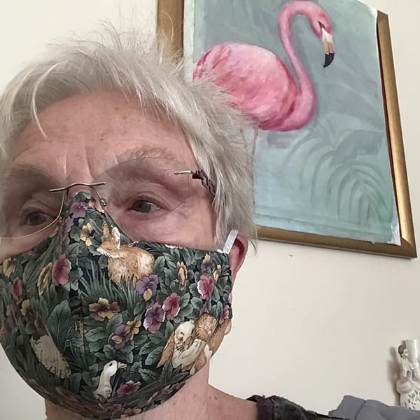 WASHABLE FACE MASK.  UK FREE POSTAGE