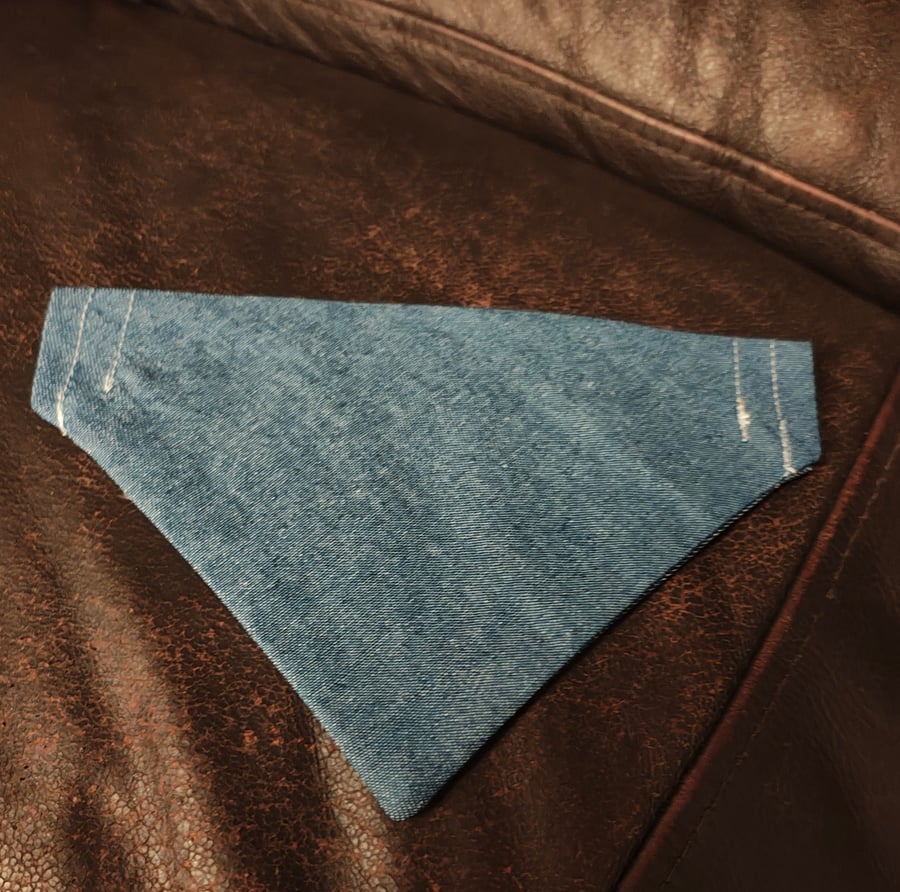 Handmade dog bandana 