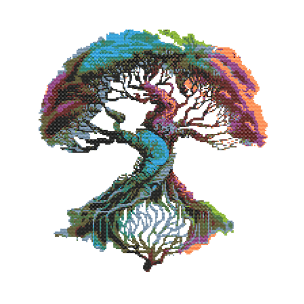 TREE OF LIFE - Cross Stitch Pattern - Cross Stitch Chart