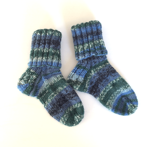 Baby and Toddler Random Striped Socks UK size 3.5 approx