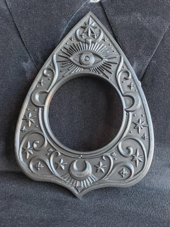 Gothic style Planchette wall home decor 24cm Black