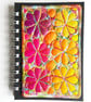 Sketchbook Spiral Bound Square 6 x 4 inches with Free Machine Embroidery Cover