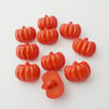 10 Orange pumpkin Halloween buttons 18mm size 28