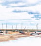 Wells-Next-The-Sea Greeting Card A5 Boats High Tide 