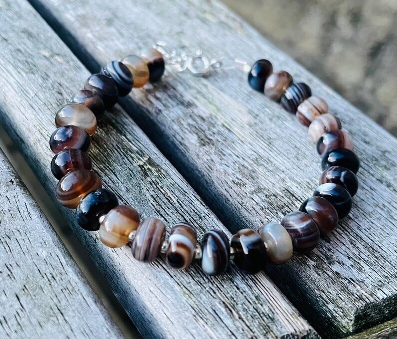 Jasper Rondelle Bracelet, 