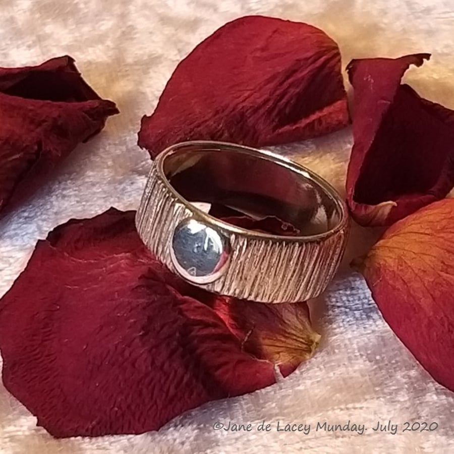 Fine Silver Band Ring