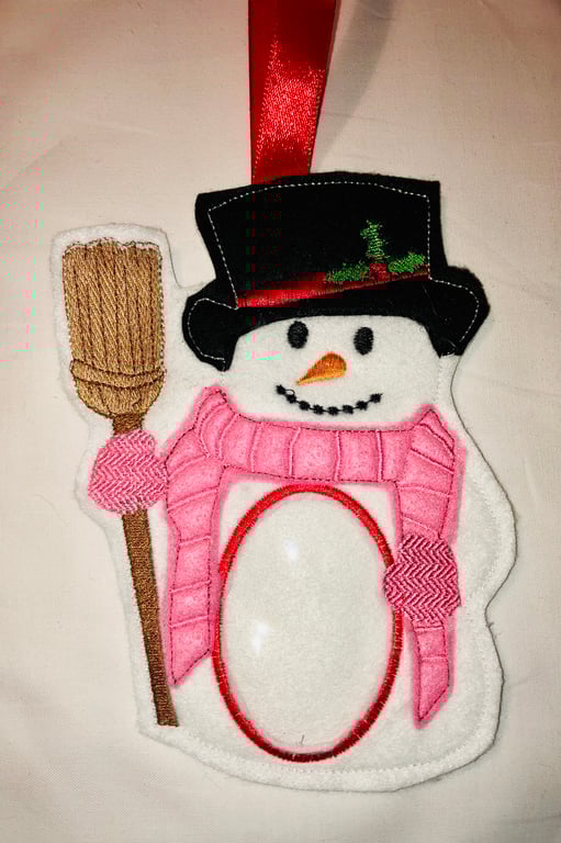 Snowman Christmas Treat Decoration