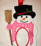 Snowman Christmas Treat Decoration - Image 1