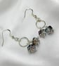 Aura Faceted Glass Bead Earrings - Image 3
