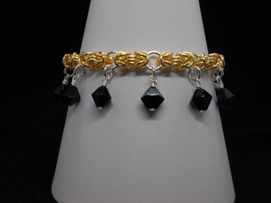 SALE - Byzanitne charm bracelet