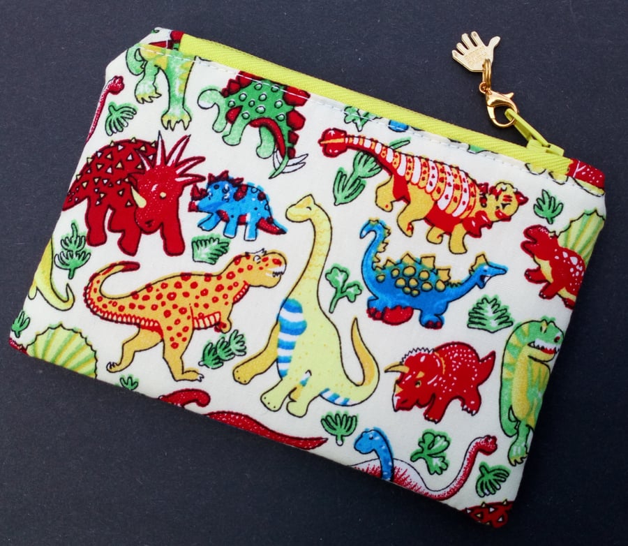 Dinosaur Coin Purse 92E
