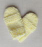 KNITTING PATTERN PDF Little Lemon Mittens  - Image 1