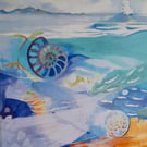 Llanddwyn Lighthouse - memories of the ocean 