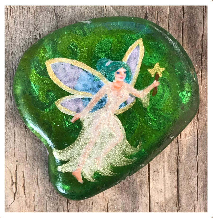 Green fairy wand discount
