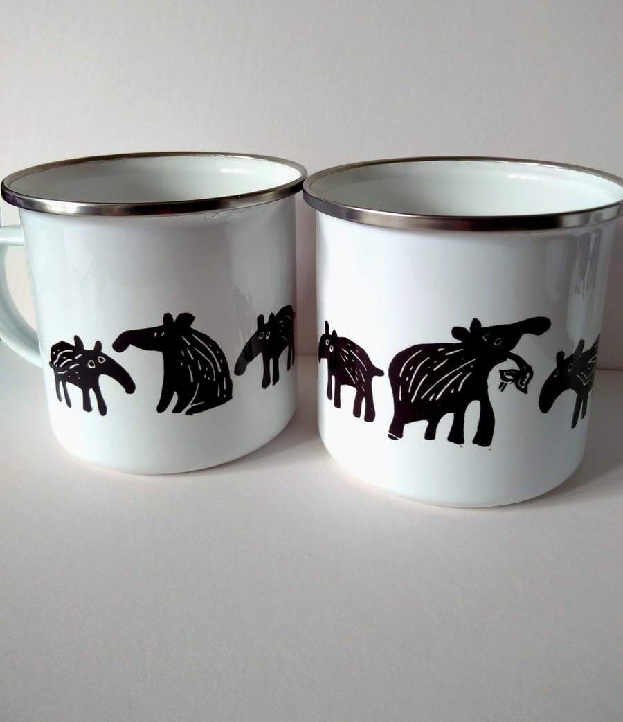 Tapir - Enamel Mug