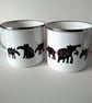 Tapir - Enamel Mug - Image 1