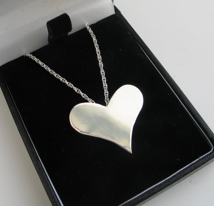  Silver Heart Necklace